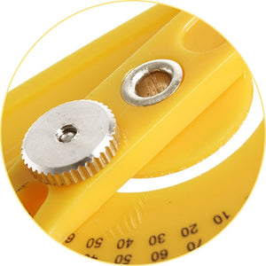 Template Tool Protractor Instrument Measuring Arm Ruler 180 Degree Woodworking Ruler, 180 Degree Ruler