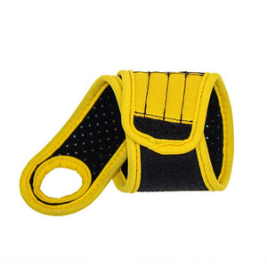Thumb Wrap Magnetic Metal Accessory Tool Storage Strap, Orange, Blue, Yellow - laboratorydeal