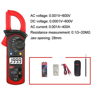 UNI-T UT201 400A Digital Clamp Multimeter AC/DC Voltage Detector, UT201 400A