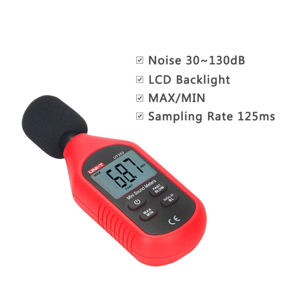 UNI-T UT353  30~130dB Noise Measuring Instrument Audio Sound Level Meter, UNI-T UT353