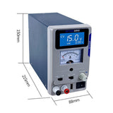 USB Digital Variable Adjustable Laboratory DC Power Supply For Mobile Repair, EU Plug, ATTEN APS22-5A 22V 5A