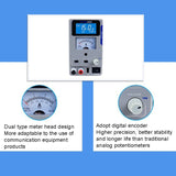 USB Digital Variable Adjustable Laboratory DC Power Supply For Mobile Repair, EU Plug, ATTEN APS22-5A 22V 5A
