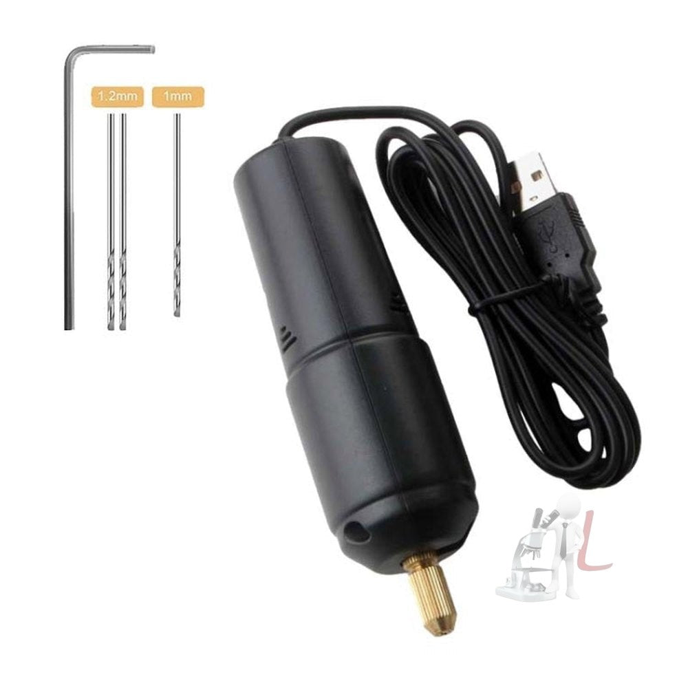 USB Interface 360 Mini Electric Drill Manual Glue Drilling Electric Drill, Bare Metal, Drill+4pcs Wrench, Drill+10pcs Wrench, Drill+4pcs Wrench+100pcs Nails, Drill+4pcs Wrench+100pcs Nails+Clamp Bed+20pcs Key Ring - laboratorydeal