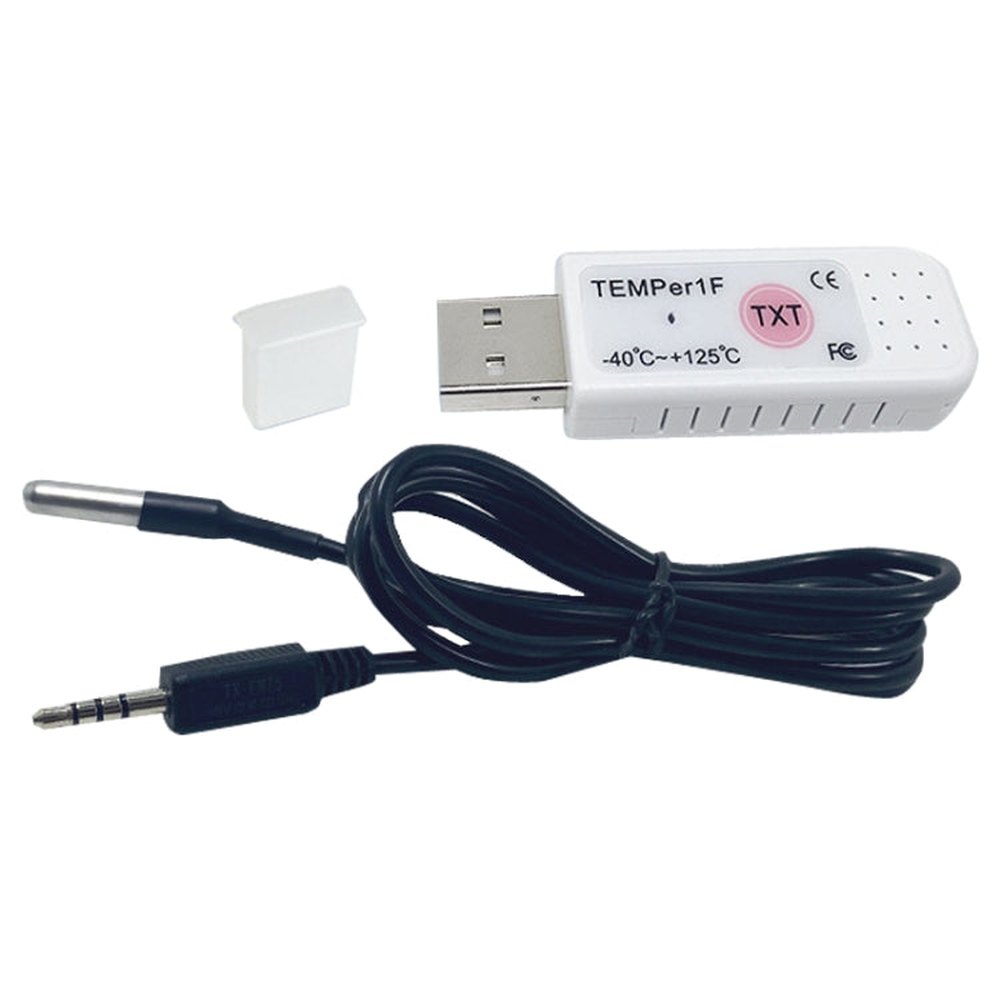 USB Temperature Sensor Waterproof Temperature Probe Aquarium Monitoring Thermometer, TEMPer1F, TEMPer2, TEMPerHUM