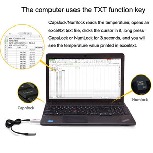 USB Temperature Sensor Waterproof Temperature Probe Aquarium Monitoring Thermometer, TEMPer1F, TEMPer2, TEMPerHUM