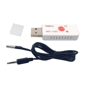 USB Temperature Sensor Waterproof Temperature Probe Aquarium Monitoring Thermometer, TEMPer1F, TEMPer2, TEMPerHUM