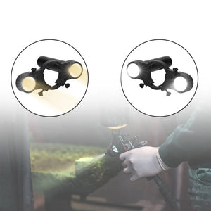 Universal Spray Machine Light Airbrush Light Adjustable Size Lighting Searchlight Fill Light, Without Battery - laboratorydeal