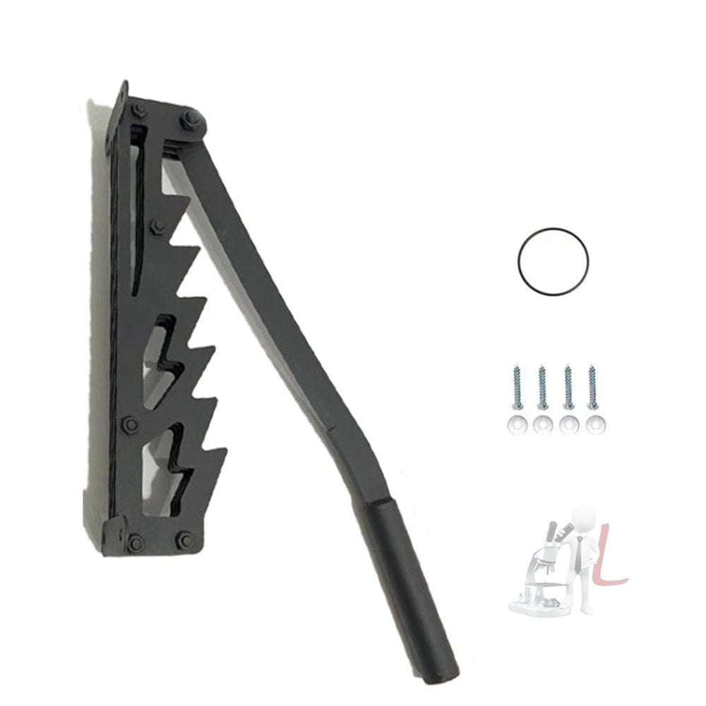 Upgrade Wall Mounted Manual Wood Splitter High Carbon Steel Fire Wood Cutter, Basic, With Gloves Bags Set, With A Long Handle Basic, With A Long Handle Set - laboratorydeal