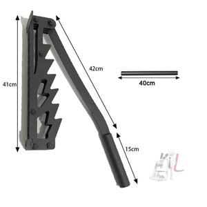 Upgrade Wall Mounted Manual Wood Splitter High Carbon Steel Fire Wood Cutter, Basic, With Gloves Bags Set, With A Long Handle Basic, With A Long Handle Set - laboratorydeal