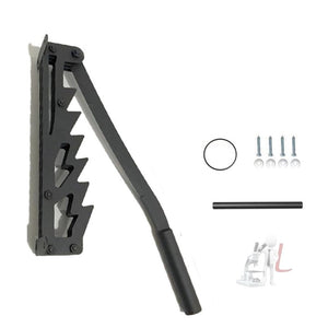 Upgrade Wall Mounted Manual Wood Splitter High Carbon Steel Fire Wood Cutter, Basic, With Gloves Bags Set, With A Long Handle Basic, With A Long Handle Set - laboratorydeal