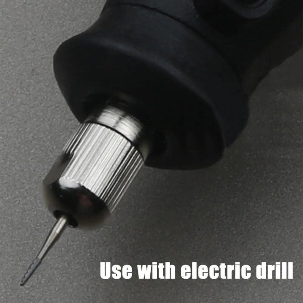Vehicle Glass Drill Bit High Hardness Drill Bit Tail Rod, 1mm - laboratorydeal