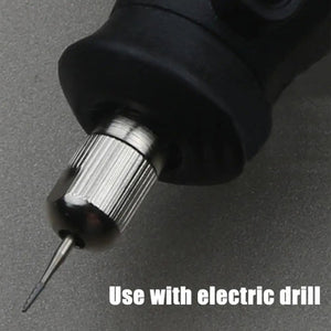 Vehicle Glass Drill Bit High Hardness Drill Bit Tail Rod, 1mm - laboratorydeal