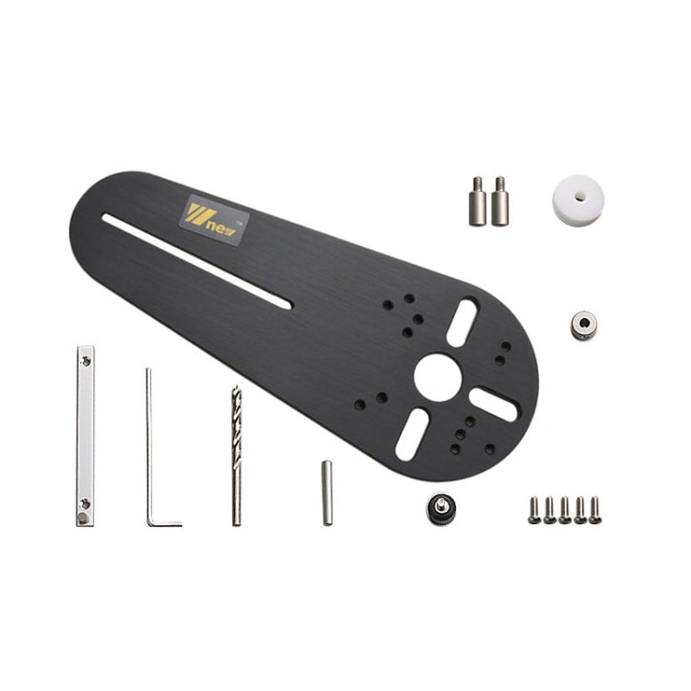 W New Trimming Machine DIY Accessories Universal Milling Circle Machining Circle, A, B, C, D - laboratorydeal