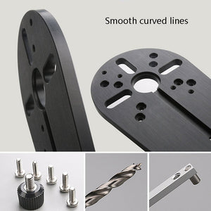 W New Trimming Machine DIY Accessories Universal Milling Circle Machining Circle, A, B, C, D - laboratorydeal