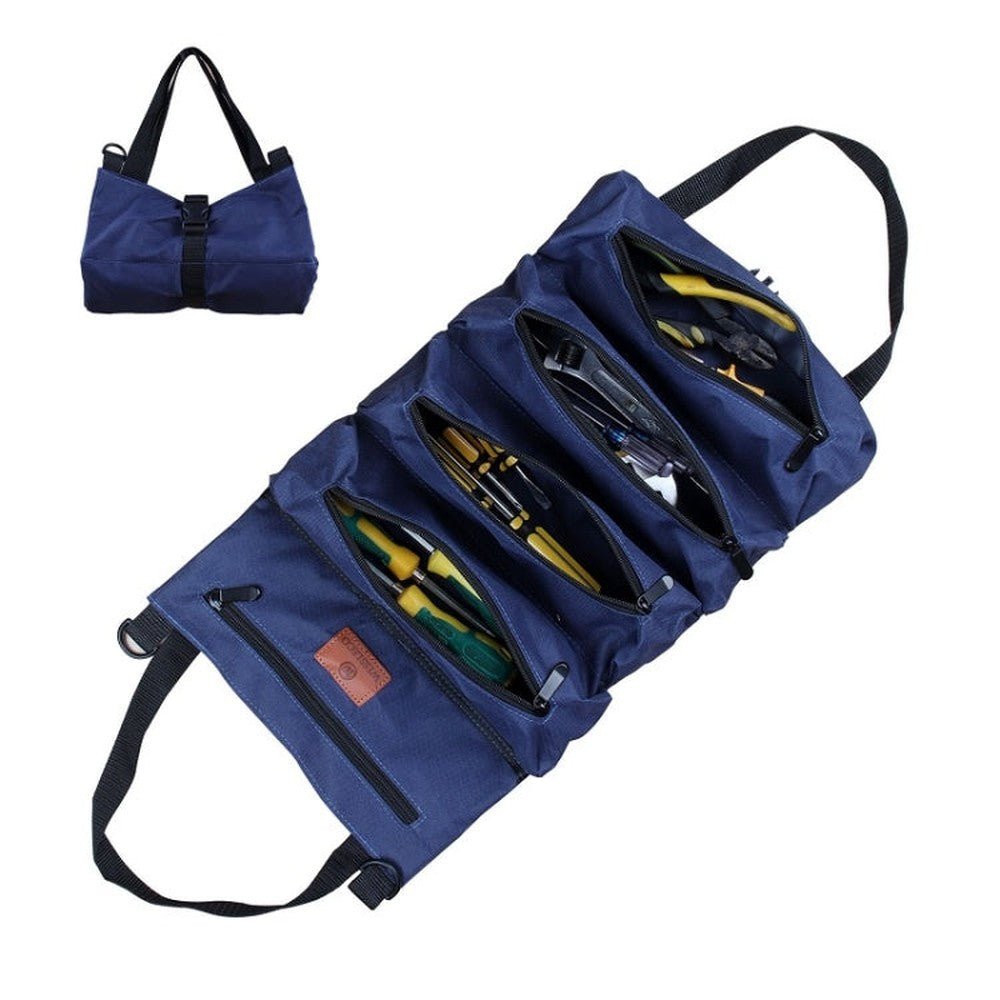 WESSLECO Oxford Cloth Electrical Hardware Hanging Tool Storage Bag, CP Camouflage, Jungle Camouflage, Camouflage Gray, Blue, Green, Khaki - laboratorydeal