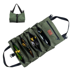 WESSLECO Oxford Cloth Electrical Hardware Hanging Tool Storage Bag, CP Camouflage, Jungle Camouflage, Camouflage Gray, Blue, Green, Khaki - laboratorydeal