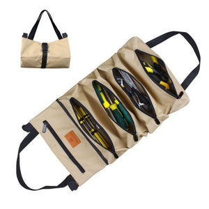 WESSLECO Oxford Cloth Electrical Hardware Hanging Tool Storage Bag, CP Camouflage, Jungle Camouflage, Camouflage Gray, Blue, Green, Khaki - laboratorydeal