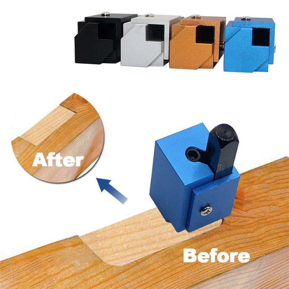 WF6774 Right - Angle Punch Chisel Embedded Hinge Door Lock Groove Woodworking Tool - laboratorydeal