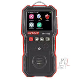 WINTACT WT8802 Hydrogen Sulfide Monitor Professional Rechargeable Gas Sensor High Sensitive Digital Sound-light Vibration Alarm H2S Detector