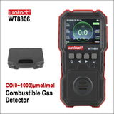 WINTACT WT8806 Carbon Monoxide Monitor Professional Rechargeable Gas Sensor High Sensitive Poisoning Sound-light Vibration Alarm CO Detector