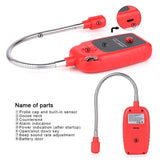 WINTACT WT8820 Combustible Gas Alarm Detector For Home Slight Gas Leakage Flammable Natural Gas Leak Detector Monitor Gas Analyzer, WT8820