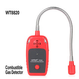 WINTACT WT8820 Combustible Gas Alarm Detector For Home Slight Gas Leakage Flammable Natural Gas Leak Detector Monitor Gas Analyzer, WT8820