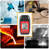 WINTACT WT8822 Hydrogen Sulfide Detector Independent H2S Gas Sensor Warning-up High Sensitive Poisoning Alarm Detector, WT8822