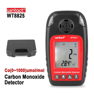 WINTACT WT8825 Carbon Monoxide Detector Independent CO Gas Sensor Warning-up High Sensitive Poisoning Alarm Detector, WT8825