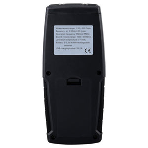 WT130A  Digital Ultrasonic Thickness Gauge Meter Tester USB Charging Digital Thickness Metal Tester High Precision, WT130A