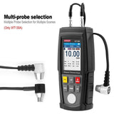 WT130A  Digital Ultrasonic Thickness Gauge Meter Tester USB Charging Digital Thickness Metal Tester High Precision, WT130A
