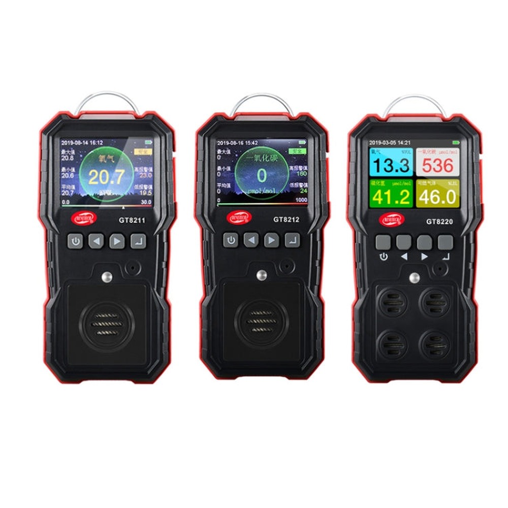 WT8800 Oxygen Content Detector Combustible Gas Toxic And Harmful Detector, GT8211, GT8212, GT8220