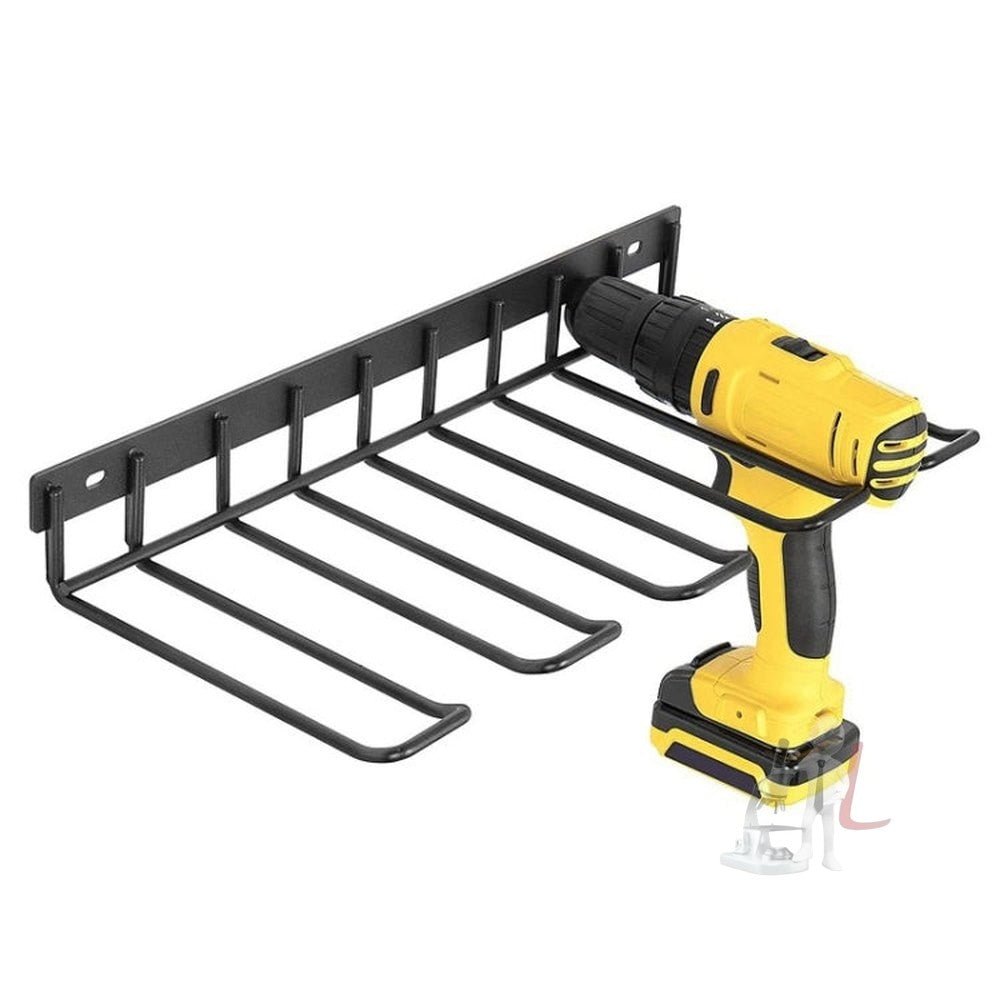 Wall Mounted Handheld Drill Tool Storage Rack, Complete set, Single Rack - laboratorydeal