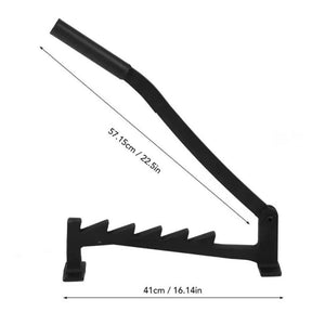 Wall Mounted Manual Wood Splitter High Carbon Steel Fire Wood Cutter, One - piece, With Long Handle, One - piece Set, With Long Handle Set - laboratorydeal