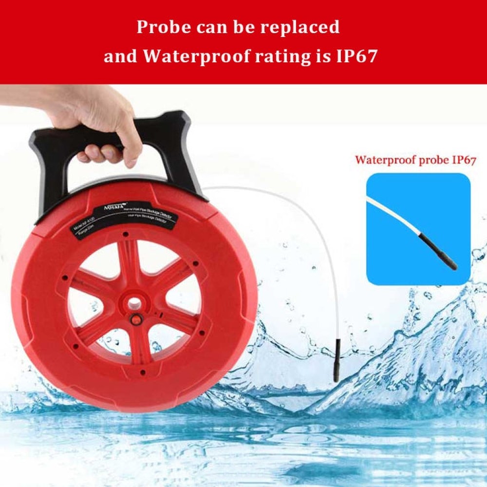 Wall Pipe Blockage Detector Pipe Blockage Detector For Iron/PVC/Cement/Steel Pipes, NOYAFA NF-5120, NOYAFA NF-5130, NOYAFA NF-5140