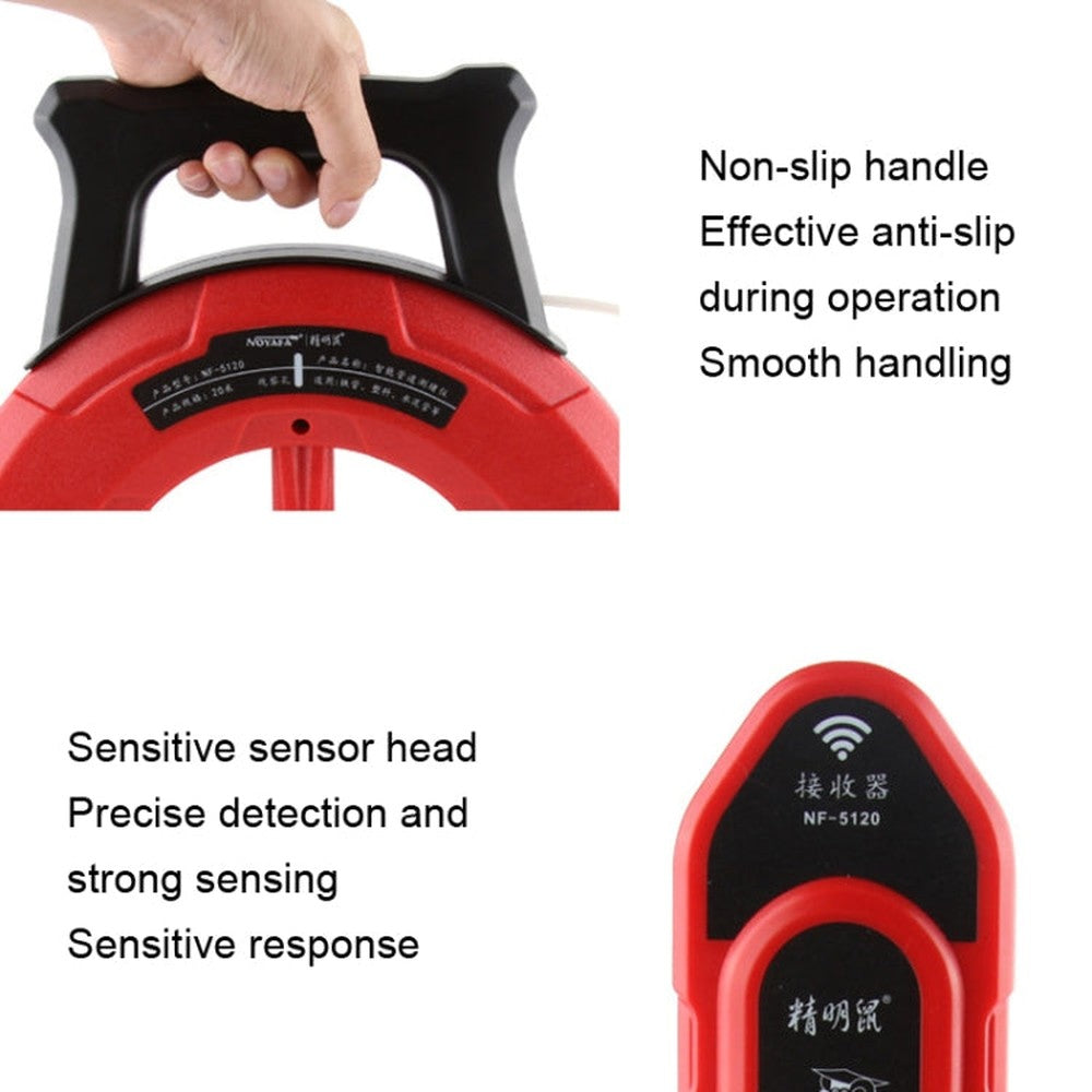 Wall Pipe Blockage Detector Pipe Blockage Detector For Iron/PVC/Cement/Steel Pipes, NOYAFA NF-5120, NOYAFA NF-5130, NOYAFA NF-5140