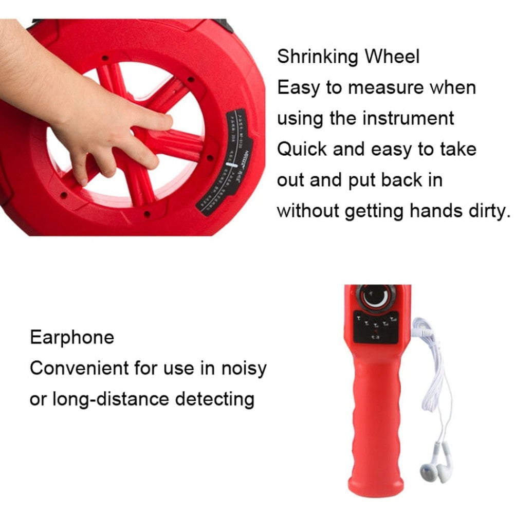 Wall Pipe Blockage Detector Pipe Blockage Detector For Iron/PVC/Cement/Steel Pipes, NOYAFA NF-5120, NOYAFA NF-5130, NOYAFA NF-5140