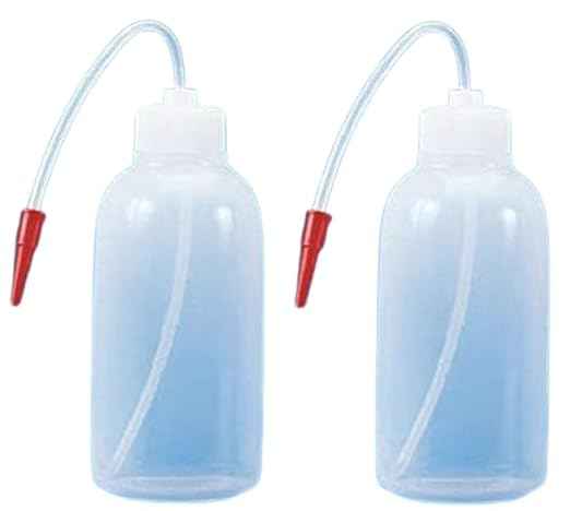 Chemistry Lab Plastic Wash Bottle 250 ML, LPDE, Pack of 2
