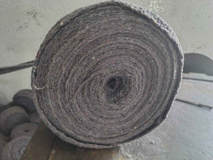 Grey 4 inch Cotton Niwar Roll, For Bag, Size/Length