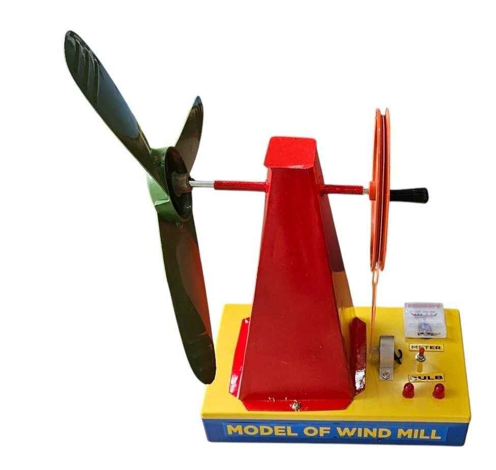 Wind Mill Manual Generator Big Size Working Model Superier Quality laboratory deal