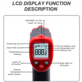 Wintact WT319A LCD Display Infrared Thermometer, Battery Not Included, WT319A