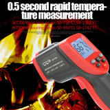 Wintact WT700 -50 Degree C~750 Degree C Handheld Portable Outdoor Non-contact Digital Infrared Thermometer, WT700