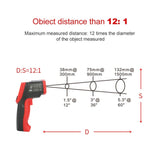 Wintact WT700 -50 Degree C~750 Degree C Handheld Portable Outdoor Non-contact Digital Infrared Thermometer, WT700