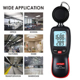 Wintact WT81 Digital Light Lux Meter for Factory / School / House Various Occasion, Range: 0-200,000 Lux
