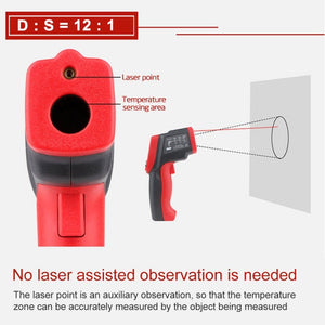 Wintact WT900 -50 Degree C~950 Degree C Handheld Portable Outdoor Non-contact Digital Infrared Thermometer, WT900