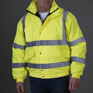 Winter Warm Waterproof Short Multi - pocket Reflective Cotton Jacket, S, M, L, XL, XXL - laboratorydeal