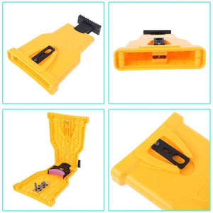 Woodworking Chain Saw Sharpener Sharpener Stone Sharpener Chain Sharpener Fast Chain Grinding Tool - laboratorydeal