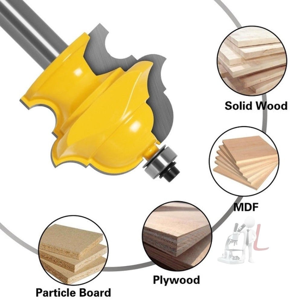 Woodworking Cutter Engraving Machine Line Cutter, 1/2 Handle Cutter, 12 Handle - laboratorydeal