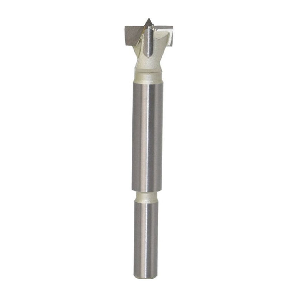 Woodworking Drill Bit Hole Opener Round Lengthened Wooden Door Drill, 15mm, 16mm, 18mm, 20mm, 22mm, 25mm, 28mm, 30mm, 32mm, 35mm, 38mm, 40mm, 45mm, 48mm, 50mm, 53mm, 55mm, 60mm - laboratorydeal