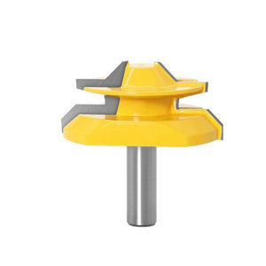 Woodworking Engraving Machine Milling Cutter 45 Degree Jointing Knife, 1/2x1 - 3/8mm, 1/2x2mm, 1/2x2 - 3/4mm, 12x1 - 3/8mm, 12x2mm, 12x2 - 3/4mm, 1/2mm Handle 3PCS/Set, 12mm Handle 3PCS/Set - laboratorydeal