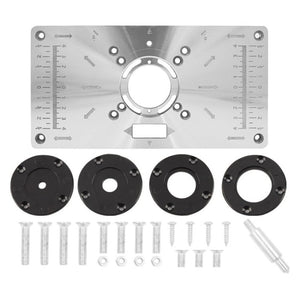 Woodworking Engraving Machine Slotted Flip Board, Red, Black - laboratorydeal